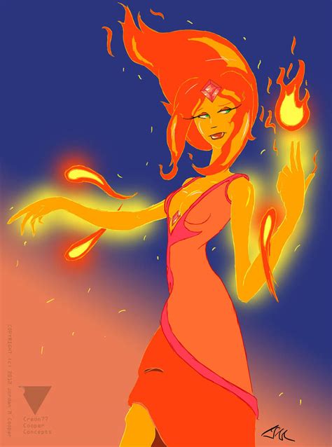 Flame Princess by creon77 on DeviantArt