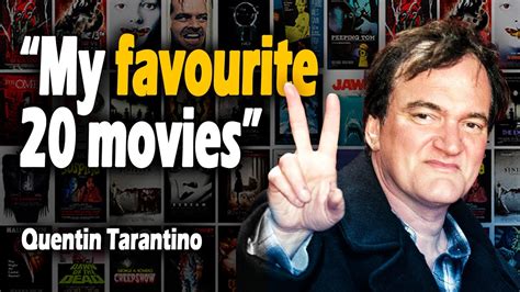 Quentin Tarantino's Favorite 20 Movies from 1992 to 2009 - YouTube