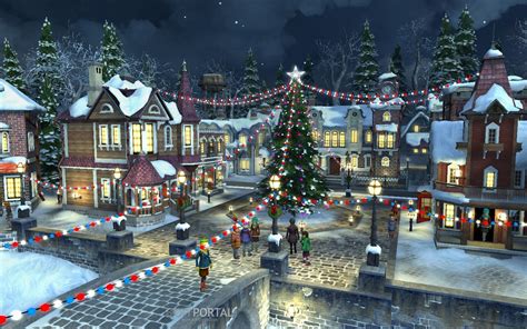 Real Christmas Village Wallpapers - Wallpaper Cave