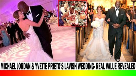 Yvette Prieto And Michael Jordan Pictures Wedding Details