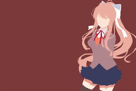 Monika Doki Doki Literature Club Fondo De Pantalla Hd Fondo De | Images and Photos finder