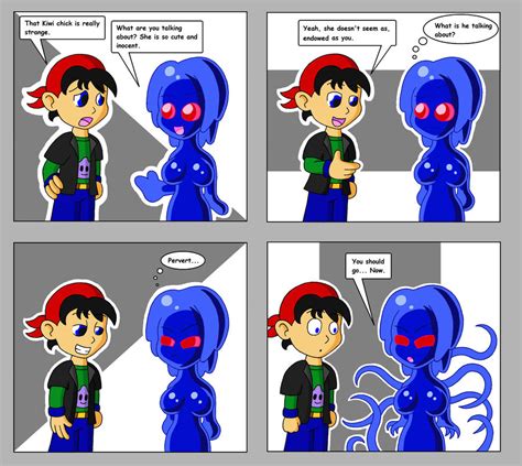 Slime Girl Comic 2 by Sin-R on DeviantArt