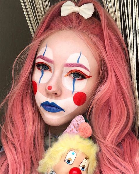 20+ Best Clown Makeup Ideas for Halloween | Clown makeup, Easy clown makeup, Creepy clown makeup
