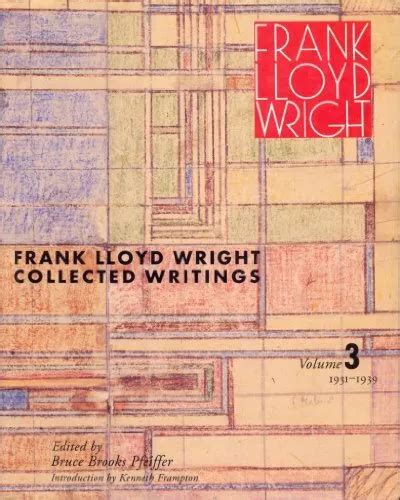 FRANK LLOYD WRIGHT Architect An Illustrated Biography $5.89 - PicClick