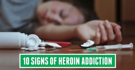 10 Signs of Heroin Addiction - Rock Recovery Center