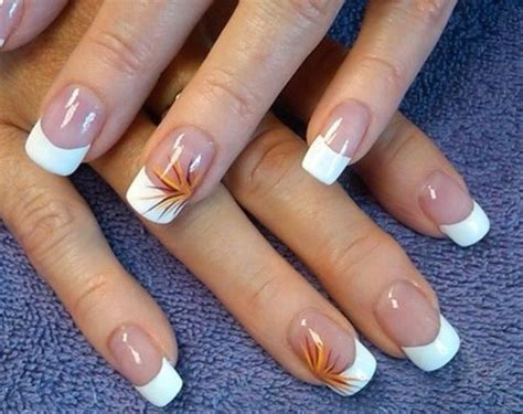 Fall Themed Autumn French Manicure – A Perfect Look For The Season ...