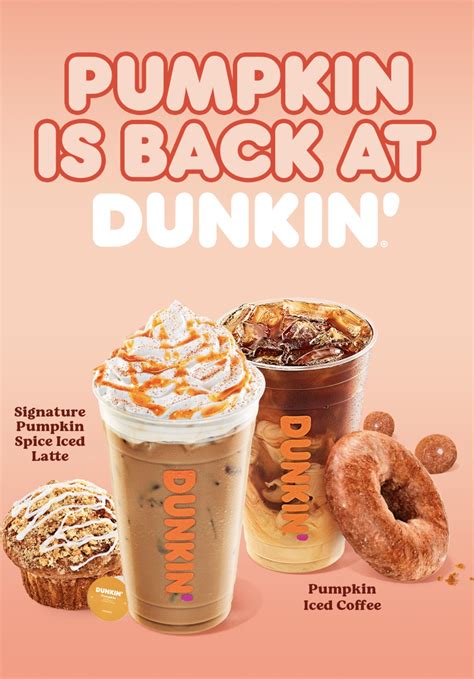 Dunkin' drops new fall menu ahead of Starbucks and customers will see the return of three ...