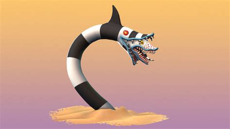 3D Beetlejuice Sandworm by CynicalPlant on DeviantArt