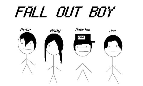 Pixel Fall Out Boy by imnotok95 on DeviantArt