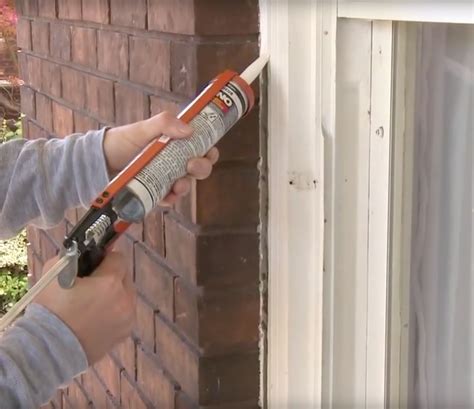 Caulking Around Exterior Windows – Videodrom