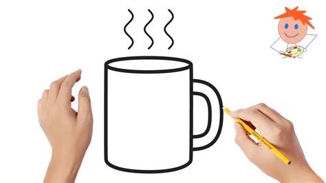 How to draw a mug | Easy drawings - YouTube