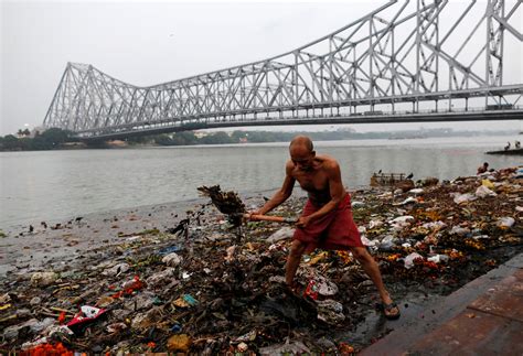 India's holy Ganges River is devastatingly polluted, yet provides ...