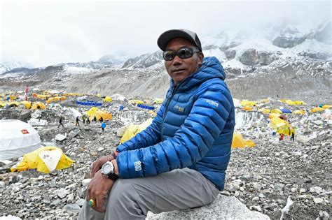 Sherpa Summits Everest for Record 25th Time - SnowBrains