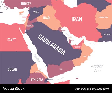 Middle East Political Map Clip Art Free Vector In Open Office Drawing | Porn Sex Picture