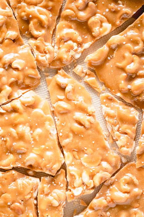 Cashew Brittle, the best brittle ever - Blossom to Stem