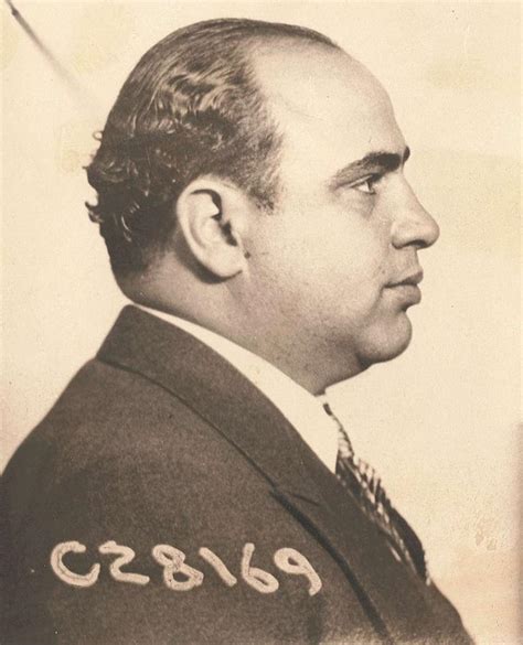 Al Capone 1931 Mug Shot Chicago Mafia American Gangster Photograph by ...