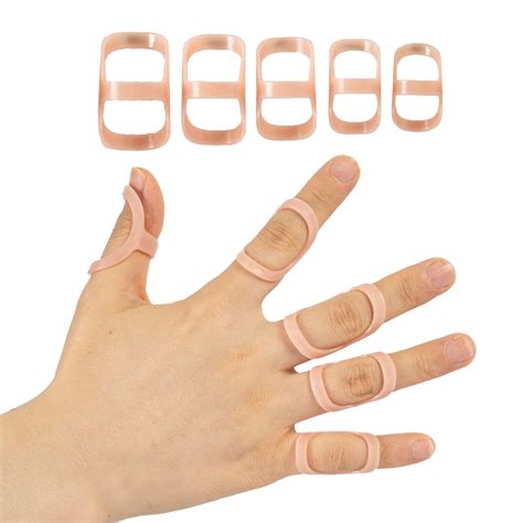 GHORTHOUD 5 Pcs Finger Splints - Finger Splint Kit for Arthritis ...