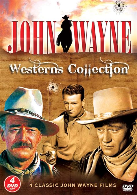 Amazon.com: John Wayne Western Collection - 4 Classic Films [4 DVD SET ...