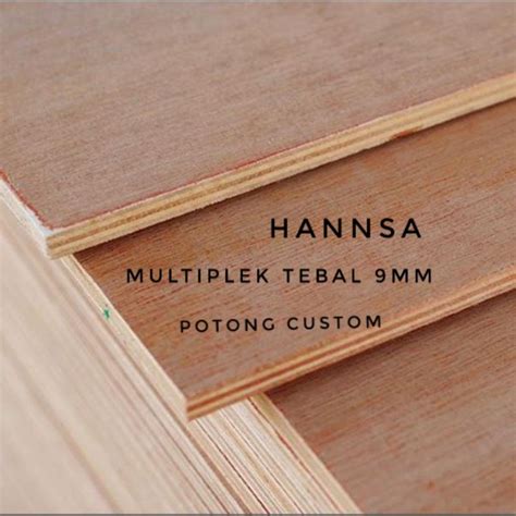 Jual Triplek/Multiplek/Plywood Tebal 9MM Potong Custom | Shopee Indonesia