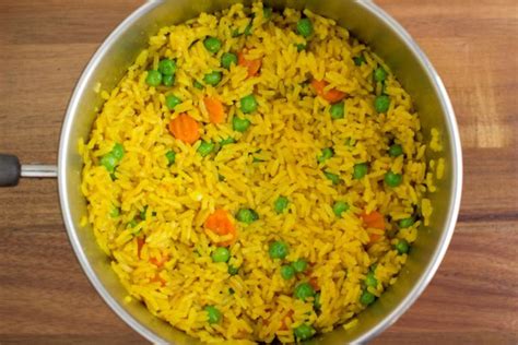 Yellow Rice with Vegetables - Beardtastic Recipes