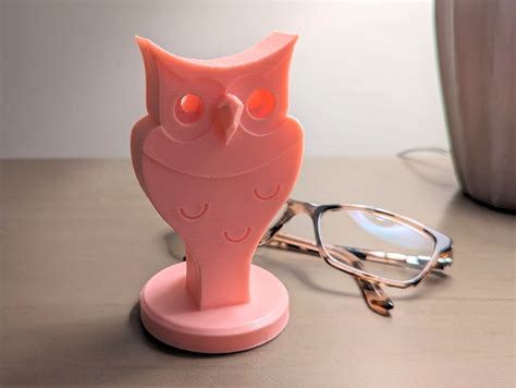 Owl Eyeglass Holder by Ken Mills | Download free STL model | Printables.com