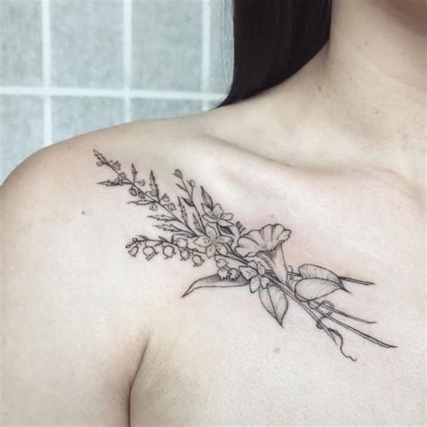 Image result for morning glory and lily of the valley tattoo | Tattoos ...