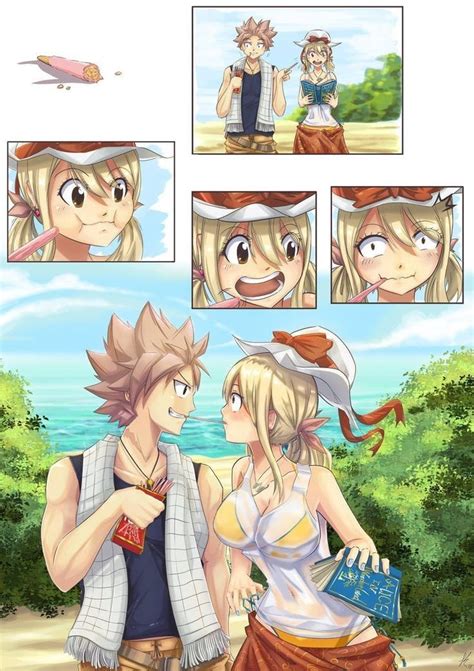 Natsu X Lucy 💗💗 | Natsu fairy tail, Fairy tail comics, Fairy tail anime