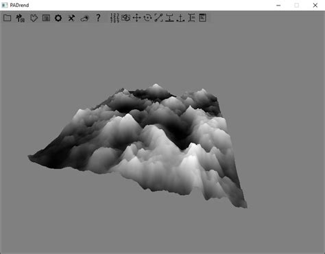 Generating Terrains using a Heightmap Shader | PADrend Tutorials