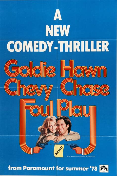 Foul Play (1978) | Foul play, Movie posters, Play poster