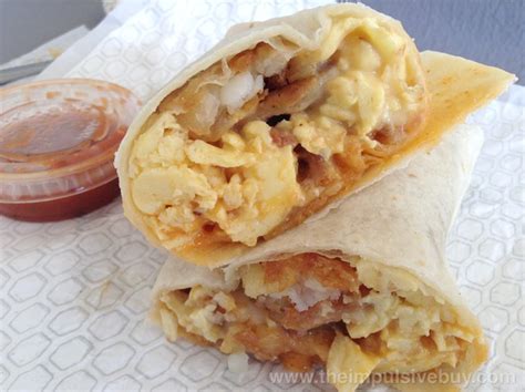 Jack N The Box Breakfast Burrito - Burrito Walls