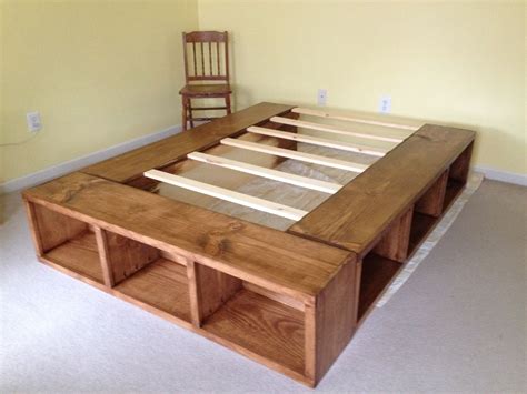 Diy Queen Size Bed Frame With Storage | Hot Sex Picture