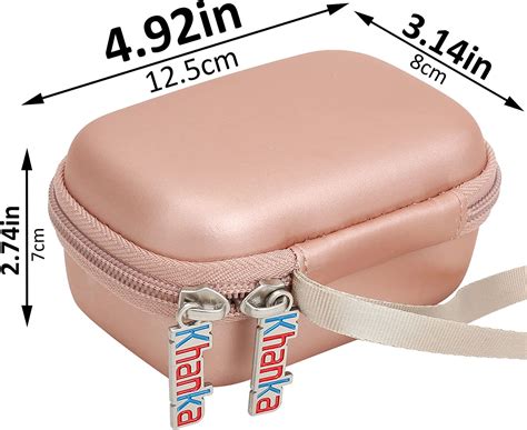 Khanka Hard Storage Case for MakeID Label Maker and Tape Accessories(Rose Gold,Case Only) – BigaMart