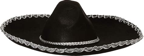 Forum Novelties Men's Adult Mexican Sombrero Costume Hat, Black, One Size: Amazon.ca: Clothing ...