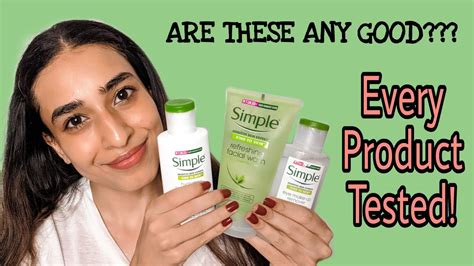 Simple Skincare Products - Demo + Review + Giveaway - YouTube