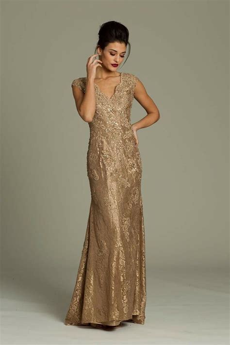 35 Charming Gold Mother of the Bride Dresses Ideas in 2020 | Mother of ...