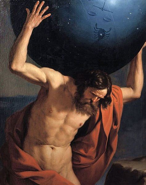 The Titan Atlas in Greek mythology | HubPages