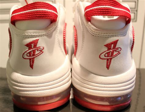 Nike Air Max Penny 1 White/Varsity Red Sample- SneakerFiles