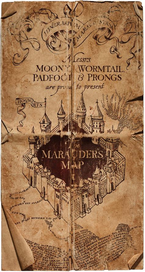 The Marauder's Map: Unveiling Secrets Of Hogwarts - Magicofhp