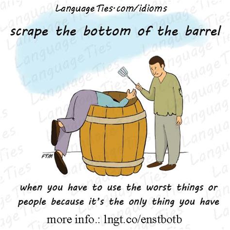 bottom of the barrel – Liberal Dictionary