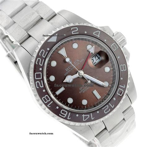 Rolex GMT-Master II Automatic Ceramic Bezel with Brown Dial S/S ...