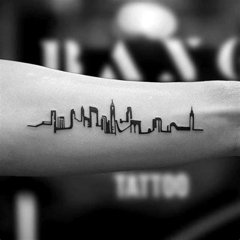 70 Bright City Skyline Tattoo Designs for Men [2023 Guide]