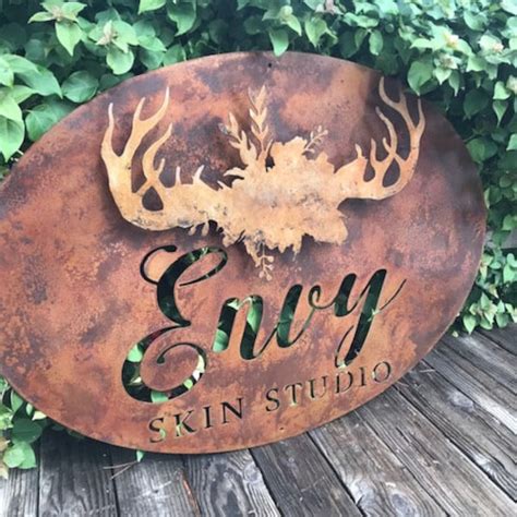 Rusted Metal Sign - Etsy