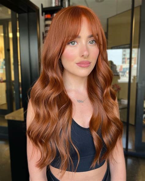 Bright Copper Hair, Copper Blonde Hair Color, Hair Color Auburn, Red Hair Color, Hair Inspo ...