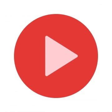 Youtube Play Button Icon Transparent