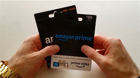 Paga tu membresía Prime con Tarjetas de regalo (Saldo Amazon) - YouTube