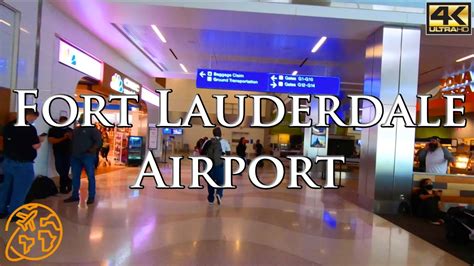 Fort Lauderdale Airport Hollywood International Airport FLL Florida ...