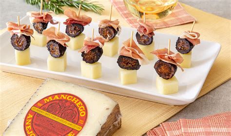 Manchego Fig Bites