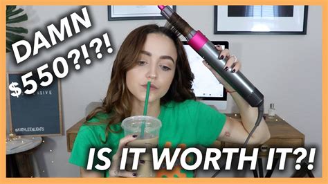 TRYING THE DYSON AIRWRAP COMPLETE - YOUR HAIR CURLS ITSELF!!!!! - YouTube