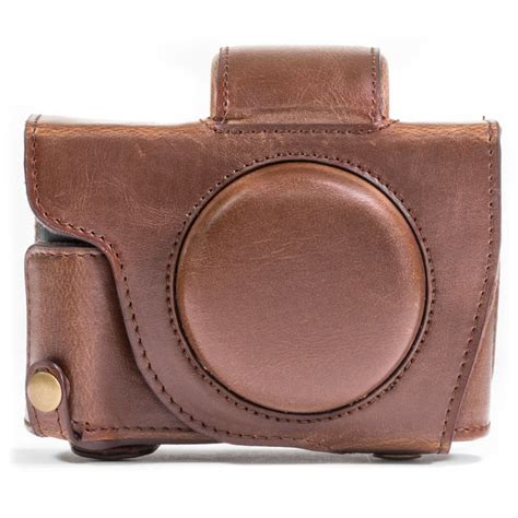 MegaGear Canon PowerShot G5 X Ever Ready Leather Camera Case and Strap – MegaGear Store