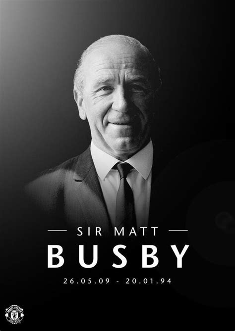 Sir Matt Busby, Manchester United | Manchester united, Manchester united club, Manchester united ...